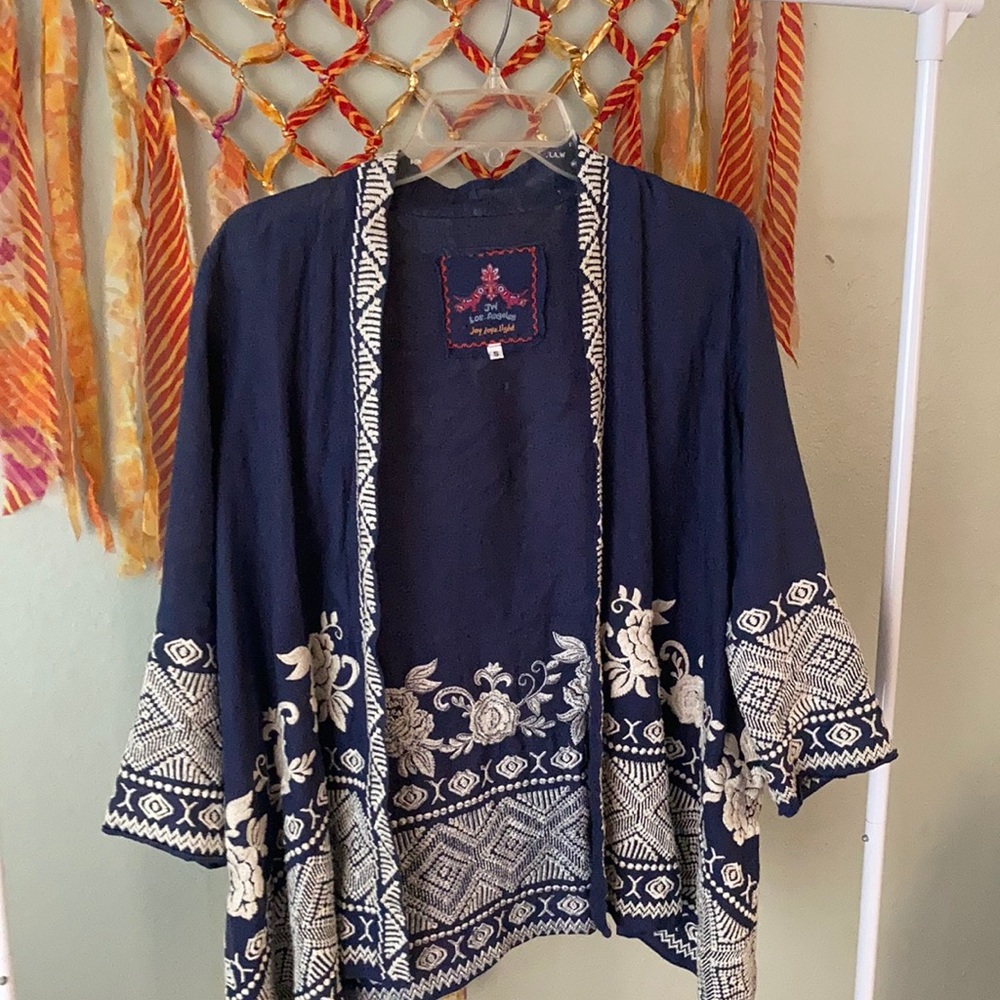Johnny was boho kimono